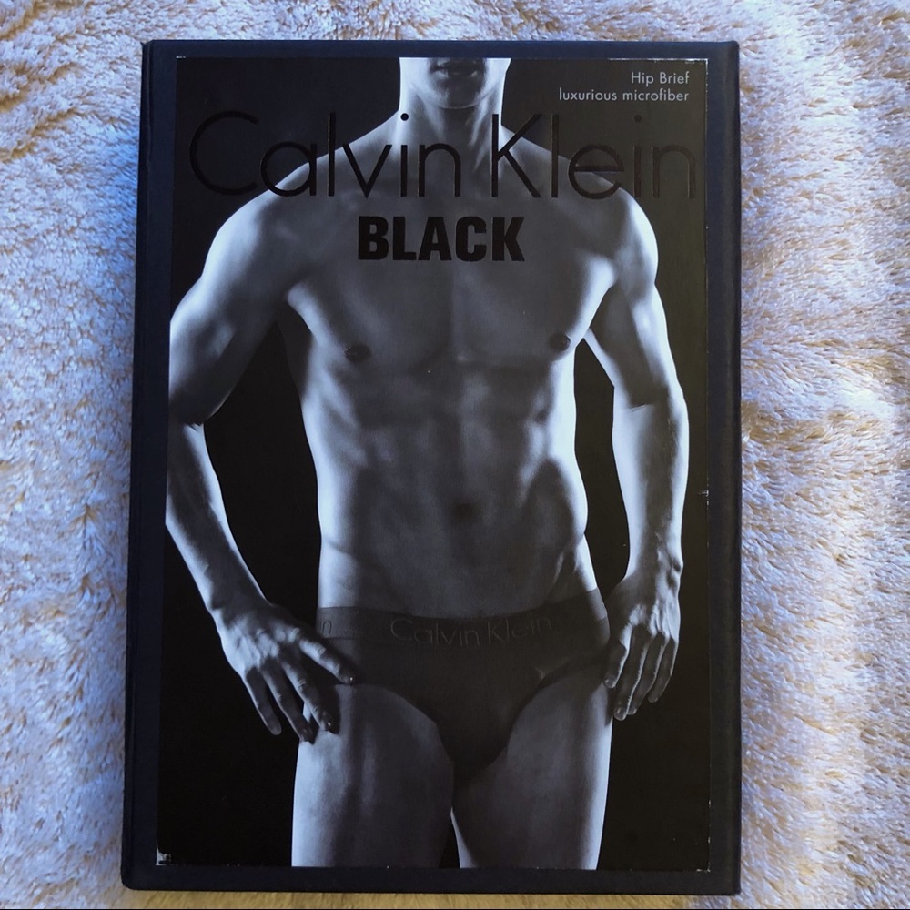 COPY - Calvin Klein Black Collection Microfiber Hip Brief